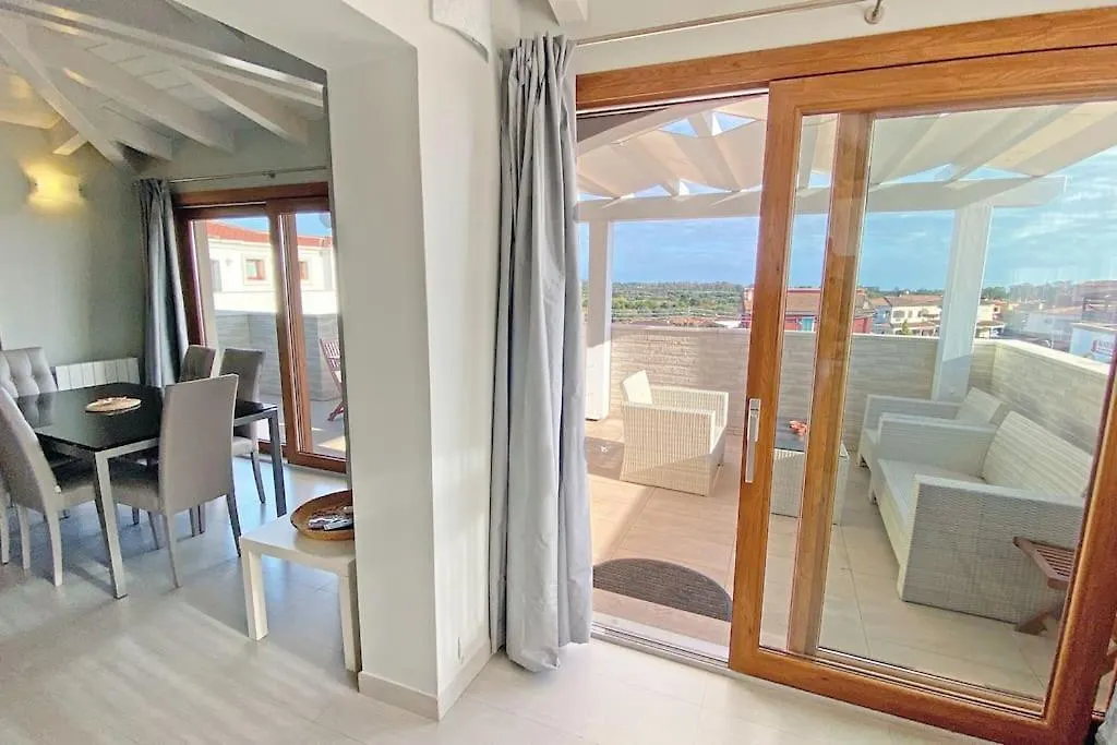H41 Attico Moderno Vista Mare In Centro Storico 부도니 아파트